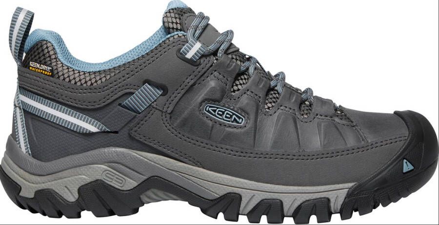 Keen Targhee III Dames Wandelschoenen Magnet Atlantic Blue Grijs Leer