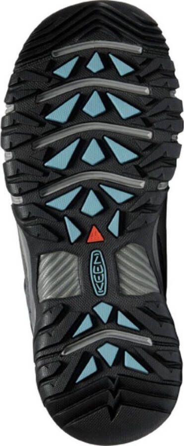 Keen Targhee III Dames Wandelschoenen Magnet Atlantic Blue Grijs Leer