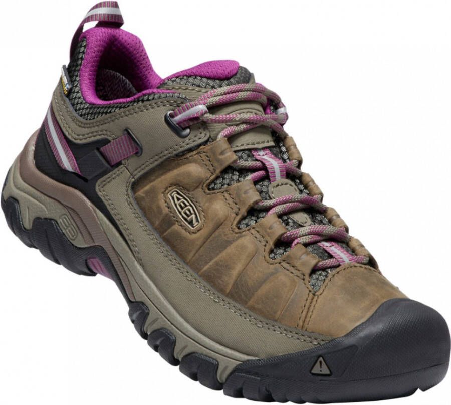 Keen Targhee III Dames Wandelschoenen Weiss Boysenberry Bruin Leer