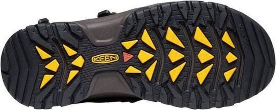 Keen Targhee III Heren Wandelsandalen Bison Mulch Bruin Leer K1022423