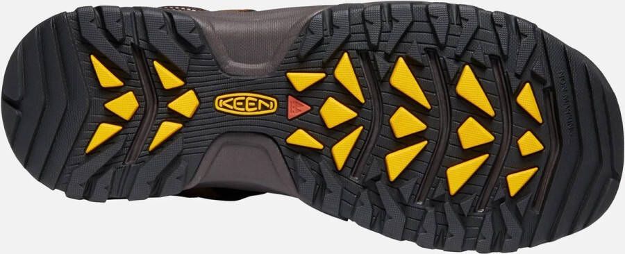 Keen Targhee III Heren Wandelsandalen Bison Mulch Bruin Leer K1022427