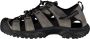 Keen Targhee III Heren Wandelsandalen Grey Black Grijs Leer K1022428 - Thumbnail 12