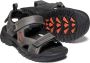 Keen Targhee III Heren Wandelsandalen Grey Black Grijs Leer K1022424 - Thumbnail 11