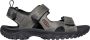 Keen Targhee III Heren Wandelsandalen Grey Black Grijs Leer K1022424 - Thumbnail 56
