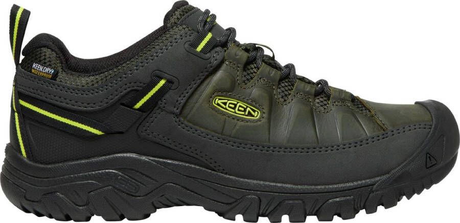 Keen Targhee III Heren Wandelschoenen Forest Night Evening Primrose Groen Leer K1026860 - Foto 10