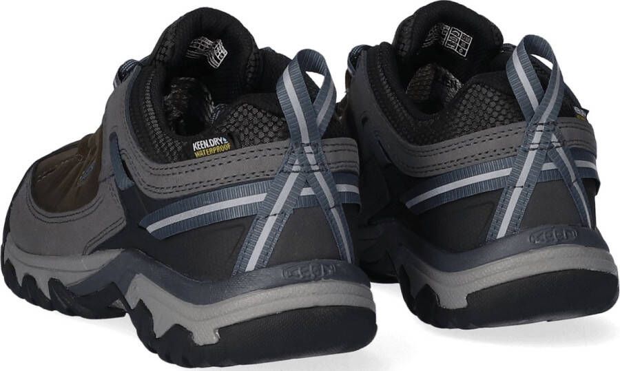 Keen Targhee III Heren Wandelschoenen Steel Grey Captains Blue Grijs Leer K1017785