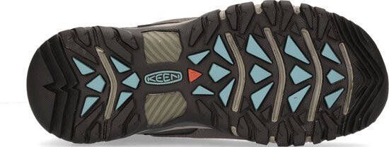 Keen Targhee III Mid Dames Wandelschoenen Magnet Atlantic Blue Grijs Leer