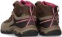 Keen Targhee III Mid Wandelschoenen Weiss enberry Bruin Leer - Thumbnail 4