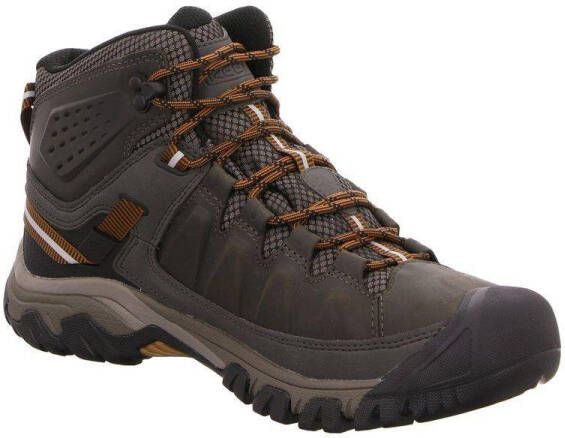 Keen Targhee III Mid Heren Wandelschoenen Black Olive Groen Leer K1017787