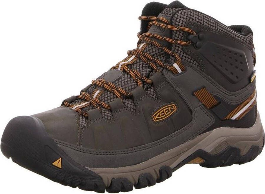 Keen Targhee III Mid Heren Wandelschoenen Black Olive Groen Leer K1017787 - Foto 4