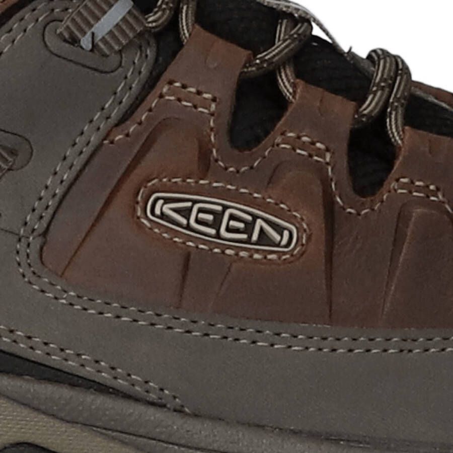 Keen Targhee III Mid Heren Wandelschoenen Bungee Cord Black Bruin Leer K1017786