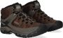 Keen Targhee III Mid Heren Wandelschoenen Bungee Cord Black Bruin Leer K1017786 - Thumbnail 10