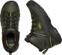 Keen Targhee III Mid Heren Wandelschoenen Forest Night Evening Primrose Groen Leer K1026861 - Thumbnail 4