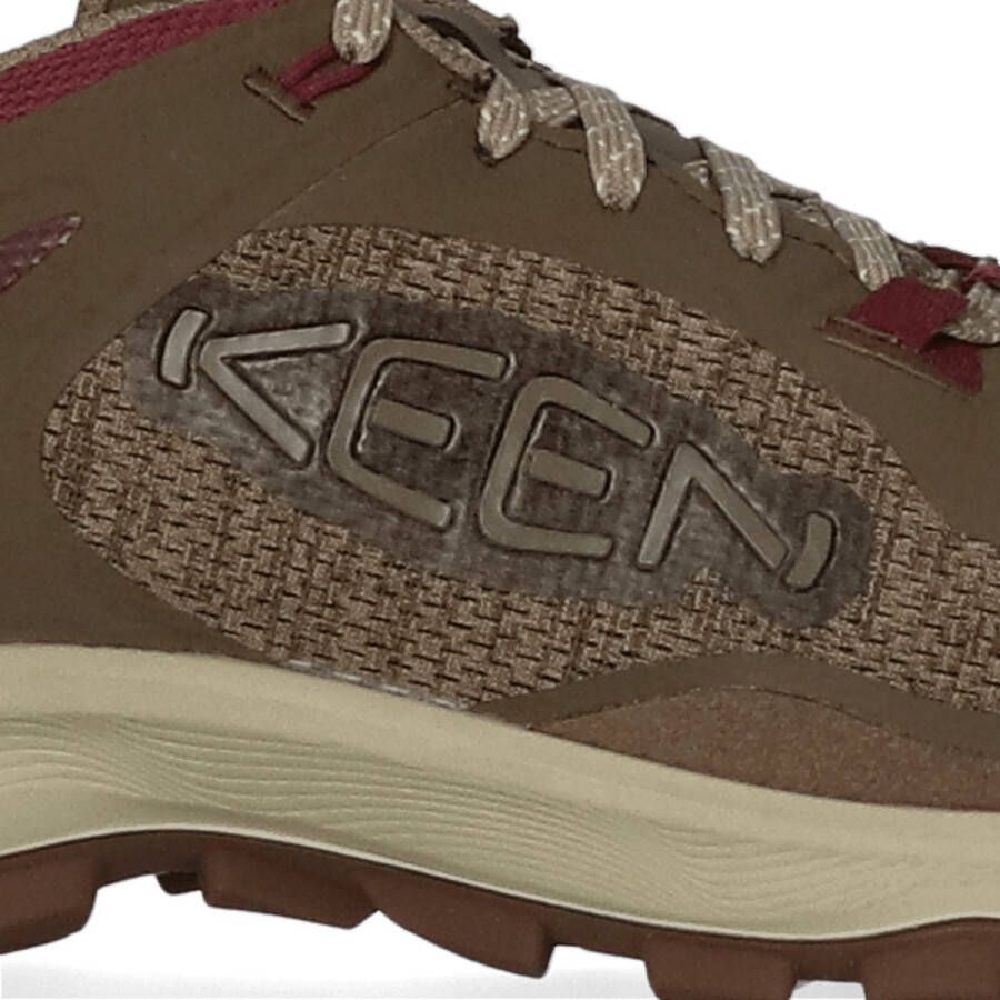 Keen Terradora Flex Dames Wandelschoenen Canteen Windsor Wine Bruin Mesh K1026884 - Foto 5
