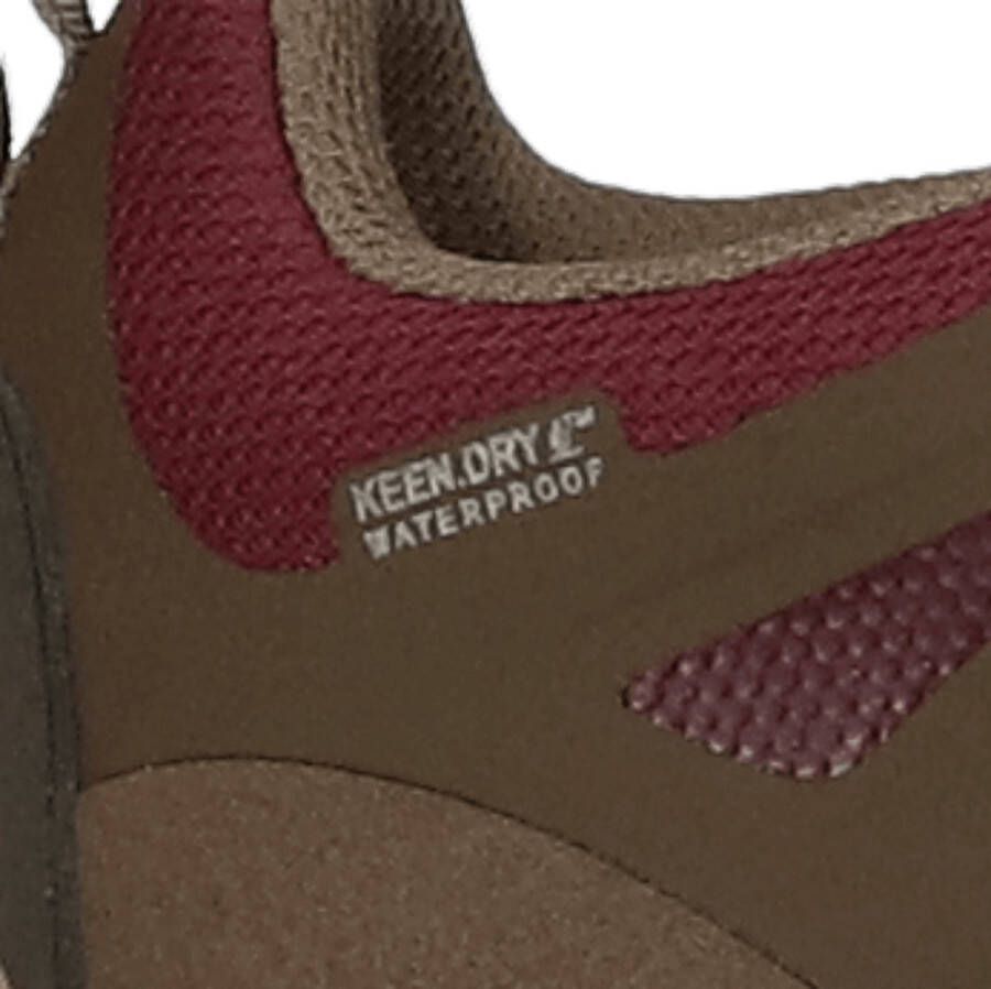 Keen Terradora Flex Dames Wandelschoenen Canteen Windsor Wine Bruin Mesh K1026884 - Foto 6