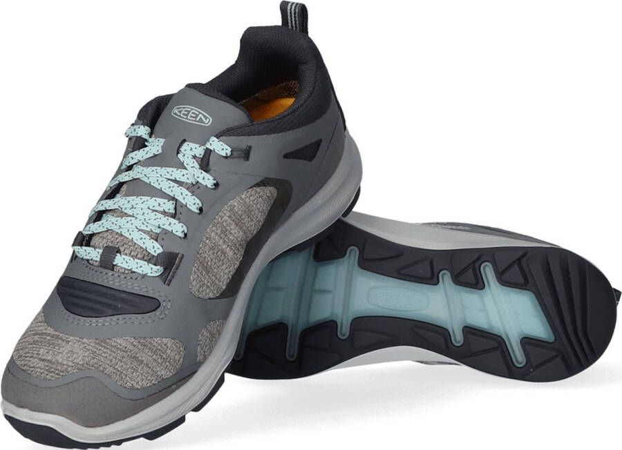Keen Terradora Flex Dames Wandelschoenen Steel Grey Cloud Blue Grijs Mesh K1026883