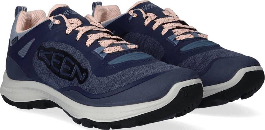 Keen Terradora Flex Dames Wandelschoenen Vintage Indigo Peachy