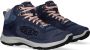 Keen Terradora Flex Mid Dames Wandelschoenen Vintage Indigo Peachy Blauw Mesh K1026877 - Thumbnail 7