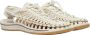 Keen Uneek Dames Sandalen Natural Canvas Birch Beige Canvas K1026231 - Thumbnail 6