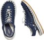 Keen Uneek Dames Sandalen Navy Birch Blauw Canvas K1026232 - Thumbnail 10