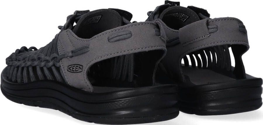 Keen Uneek Heren Sandalen Magnet Black Grijs Polyester K1026335