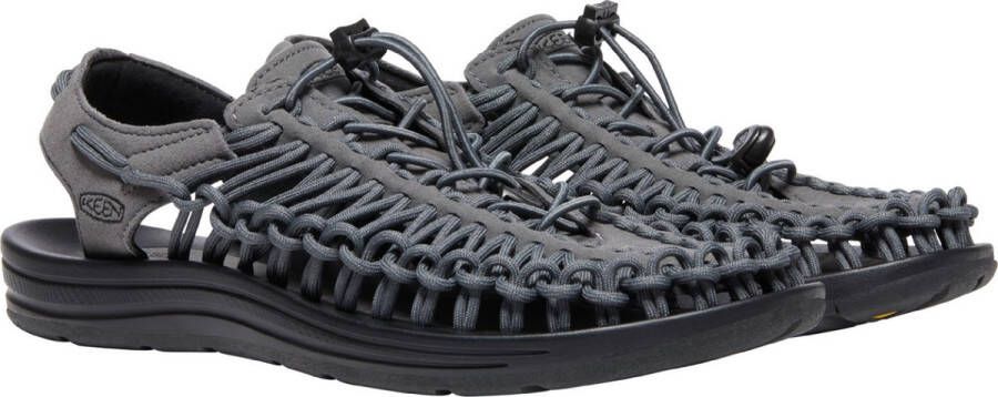 Keen Uneek Heren Sandalen Magnet Black Grijs Polyester K1026335