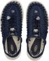Keen Uneek Heren Sandalen Navy Birch Blauw Canvas K1026229 - Thumbnail 11