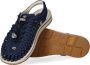 Keen Uneek Heren Sandalen Navy Birch Blauw Canvas K1026229 - Thumbnail 12