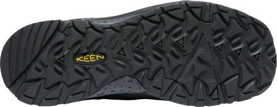 Keen Wasatch Crest Waterproof Heren Wandelschoenen Black Magnet Zwart Mesh