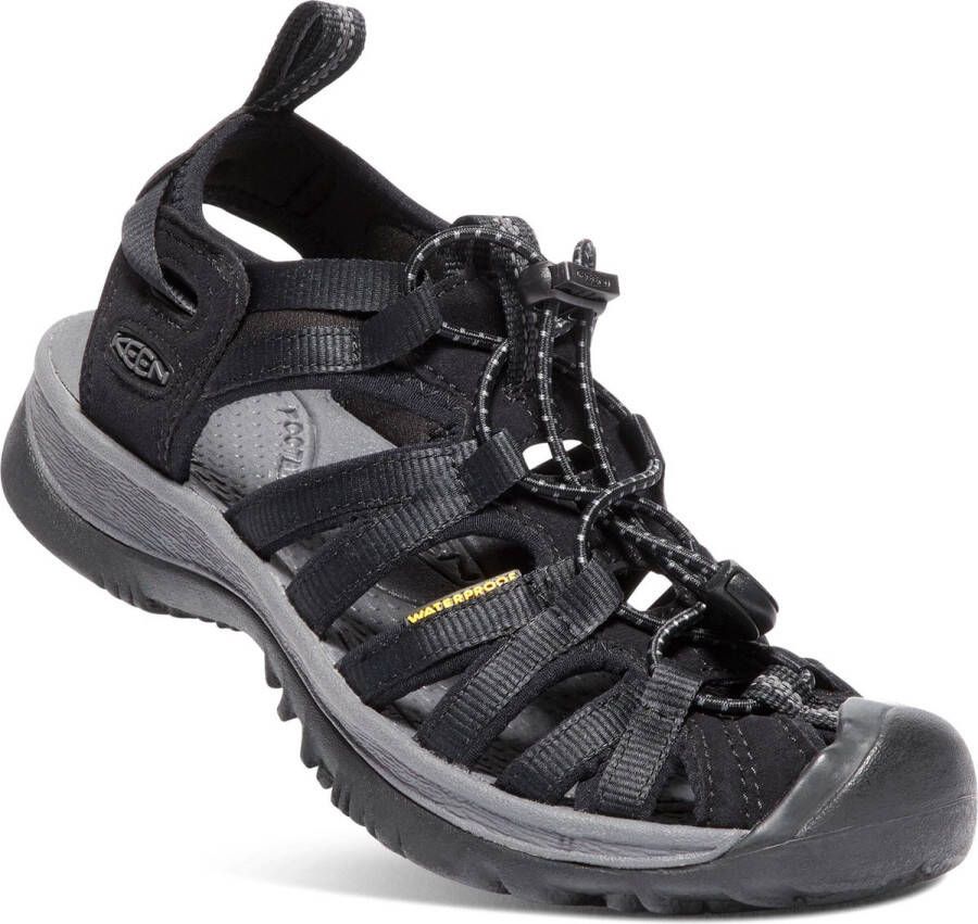 Keen Whisper Dames Wandelsandalen Black Magnet Zwart Polyester K1018227 - Foto 11