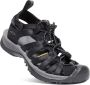 Keen Whisper Dames Wandelsandalen Black Magnet Zwart Polyester K1018227 - Thumbnail 11