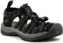 Keen Whisper Dames Wandelsandalen Black Magnet Zwart Polyester K1018227 - Thumbnail 13