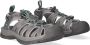 Keen Whisper Dames Wandelsandalen Medium Grey Peacock Green Grijs Polyester K1022814 - Thumbnail 6
