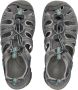 Keen Whisper Dames Wandelsandalen Medium Grey Peacock Green Grijs Polyester K1022814 - Thumbnail 13
