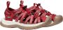 Keen Whisper Dames Wandelsandalen Red Dahlia Bordeaux Polyester K1025041 - Thumbnail 6