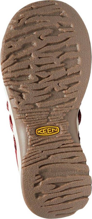 Keen Whisper Dames Wandelsandalen Red Dahlia Bordeaux Polyester