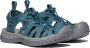 Keen Whisper Dames Wandelsandalen Smoke Blue Aqua Polyester K1022809 - Thumbnail 7