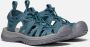 Keen Whisper Dames Wandelsandalen Smoke Blue Aqua Polyester K1022809 - Thumbnail 17