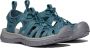Keen Whisper Dames Wandelsandalen Smoke Blue Aqua Polyester K1022809 - Thumbnail 18
