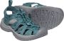 Keen Whisper Dames Wandelsandalen Smoke Blue Aqua Polyester K1022809 - Thumbnail 19