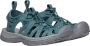 Keen Whisper Dames Wandelsandalen Smoke Blue Aqua Polyester K1022809 - Thumbnail 22