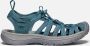 Keen Whisper Dames Wandelsandalen Smoke Blue Aqua Polyester K1022809 - Thumbnail 7