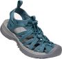 Keen Whisper Dames Wandelsandalen Smoke Blue Aqua Polyester K1022809 - Thumbnail 11