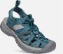 Keen Whisper Dames Wandelsandalen Smoke Blue Aqua Polyester K1022809 - Thumbnail 12