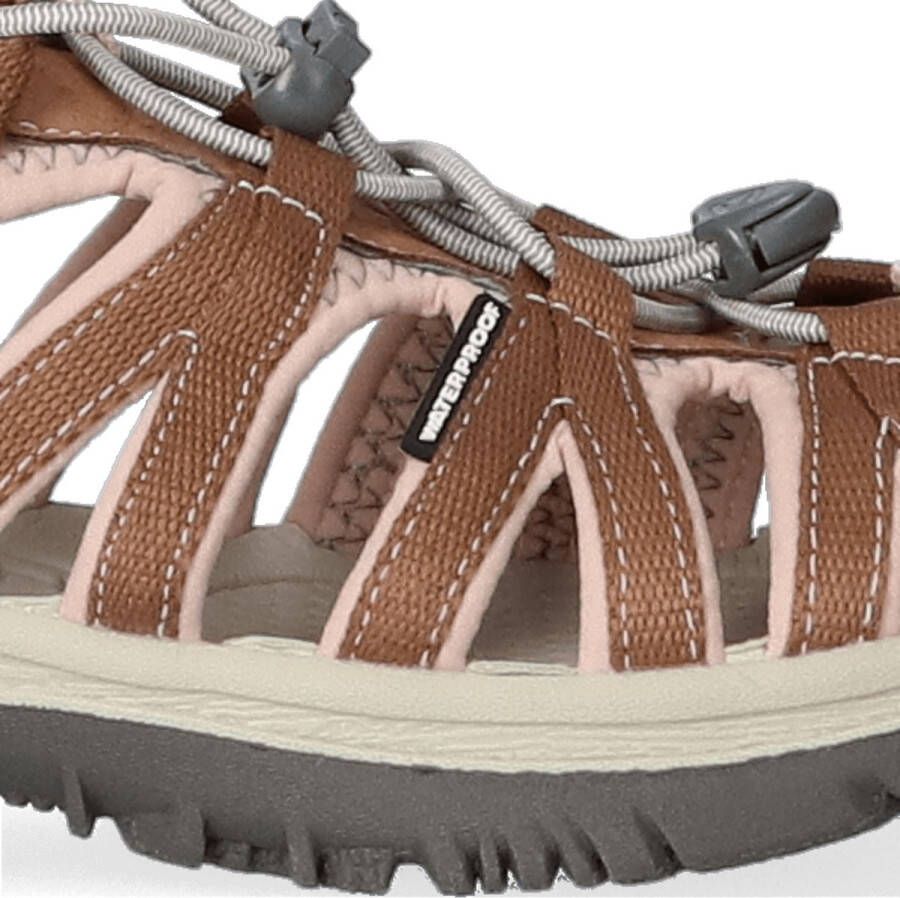 Keen Whisper Dames Wandelsandalen Toasted Coconut Peach Whip