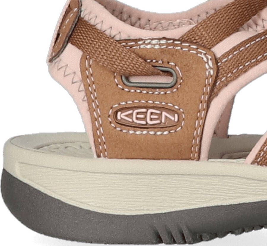 Keen Whisper Dames Wandelsandalen Toasted Coconut Peach Whip