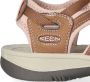 Keen Whisper Dames Wandelsandalen Toasted Coconut Peach Whip - Thumbnail 12