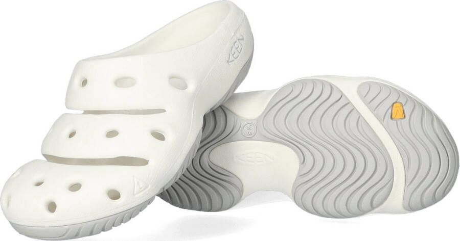 Keen Yogui Dames Slippers Star White Vapor