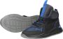 KEQ Jongens veterschoenen Hoog blauw - Thumbnail 3