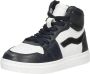 KEQ Jongens veterschoenen Hoog Blauw - Thumbnail 3